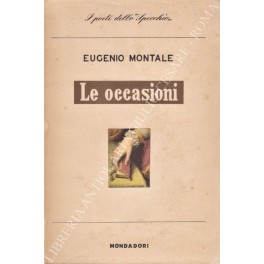 Immagine del venditore per Poesie II. Le occasioni 1928-1939 venduto da Libreria Antiquaria Giulio Cesare di Daniele Corradi