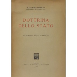 Seller image for Dottrina dello Stato for sale by Libreria Antiquaria Giulio Cesare di Daniele Corradi