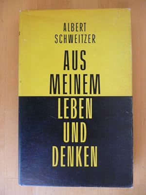 Seller image for Aus meinem Leben und Denken. for sale by Versandantiquariat Harald Gross