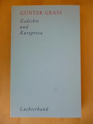 Werkausgabe in zehn Bänden. Herausgegeben von Volker Neuhaus. Band I. Herausgegeben von Anita Ove...