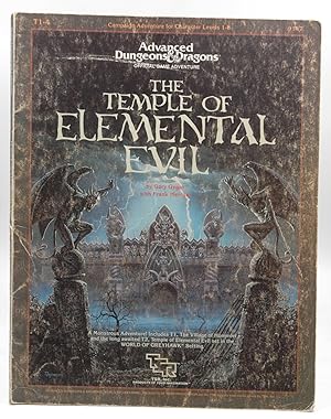 Imagen del vendedor de AD&D 1st Printing The Temple of Elemental Evil Fair+ a la venta por Chris Korczak, Bookseller, IOBA