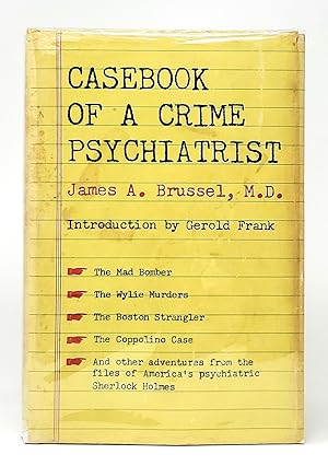 Bild des Verkufers fr Casebook of a Crime Psychiatrist zum Verkauf von Underground Books, ABAA