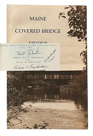MAINE COVERED BRIDGE FINDER Signed