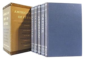 Seller image for AMERICAN MEN OF LETTERS Sherwood Anderson, Theodore Dreiser, Henry James, Herman Melville, and Walt Whitman for sale by Rare Book Cellar