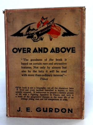 Imagen del vendedor de Over And Above a la venta por World of Rare Books