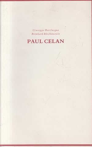 Bild des Verkufers fr Paul Celan. Zwei Reden zum Verkauf von Allguer Online Antiquariat