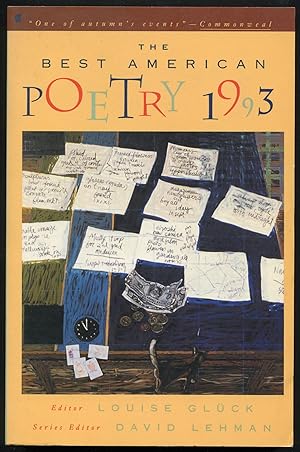 Bild des Verkufers fr The Best American Poetry 1993 zum Verkauf von Between the Covers-Rare Books, Inc. ABAA