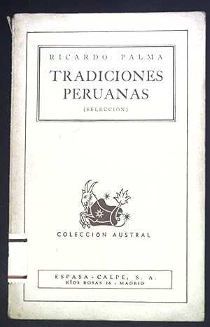 Imagen del vendedor de Tradiciones Peruanas. a la venta por books4less (Versandantiquariat Petra Gros GmbH & Co. KG)