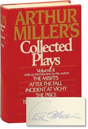 Arthur Miller's Collected Plays, Volume II (Signed First Edition)