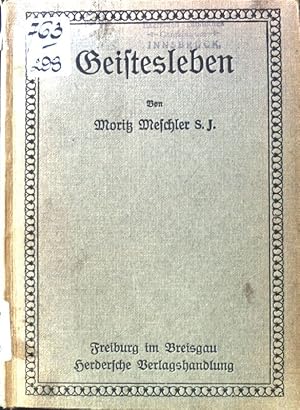 Imagen del vendedor de Geistesleben; Gesammelte kleinere Schriften; H. 5., a la venta por books4less (Versandantiquariat Petra Gros GmbH & Co. KG)