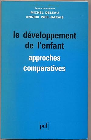 Seller image for Le Dveloppement de lnfant approches comparatives for sale by avelibro OHG