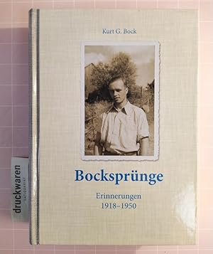 Bocksprünge. Erinnerungen 1918-1950.