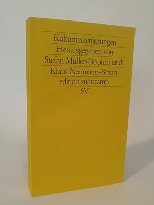 Imagen del vendedor de Kulturinszenierungen [Neubuch] (edition suhrkamp) a la venta por ANTIQUARIAT Franke BRUDDENBOOKS