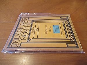 Theatre Arts Monthly. August 1932. Adolphe Appia. A Memorial Issue