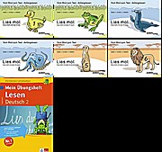 Seller image for Lies mal Heft 1 Ente, 2 Frosch, 3 Robbe, 4 Krake, 5 Erdmnnchen, 6 Lwe neue Version u Mein bungsheft Lesen 2. Klasse: Deutsch for sale by AHA-BUCH