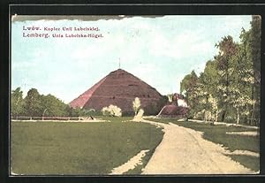 Ansichtskarte Lemberg, Unia Lubelska-Hügel