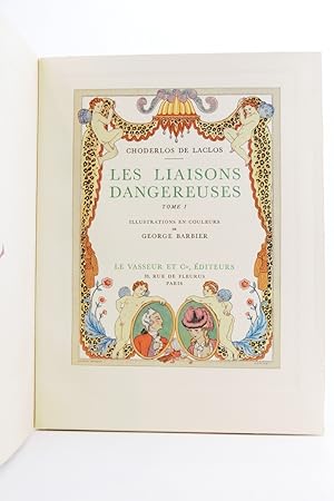 Image du vendeur pour Les Liaisons dangereuses mis en vente par Librairie Le Feu Follet