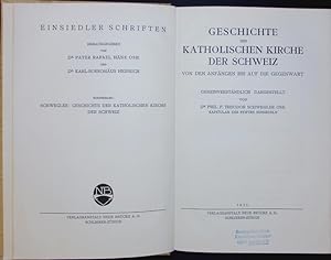 Bild des Verkufers fr Geschichte der katholischen Kirche der Schweiz. zum Verkauf von Antiquariat Bookfarm