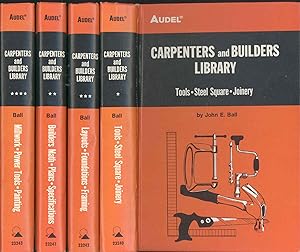 Seller image for Carpenters and builders library. [1.Tools, steel square, joinery; 2. Builders math, plans, specifications; 3. Layouts, foundations, framing; 4. Millwork, power tools, painting] for sale by Joseph Valles - Books