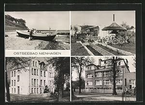 Bild des Verkufers fr Ansichtskarte Nienhagen, Kindererholungsheim Sonnenhaus und Erholungsheim Solidaritt zum Verkauf von Bartko-Reher