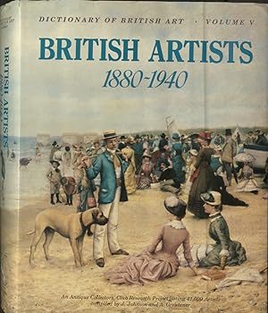 Imagen del vendedor de British Artists 1880-1940 Dictionary of Btritish Art Volume V a la venta por Madoc Books (ABA-ILAB)