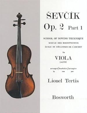 Bild des Verkufers fr Sevcik for Viola: School of Bowing Technique, Opus 2 Part 1 zum Verkauf von Smartbuy