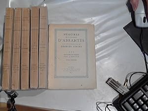 Memoires de la duchesse d Abrantes avec une introduction de Georges Girard. Souvenirs historiques...