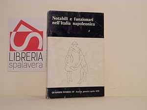 Notabili e funzionari nell'Italia napoleonica