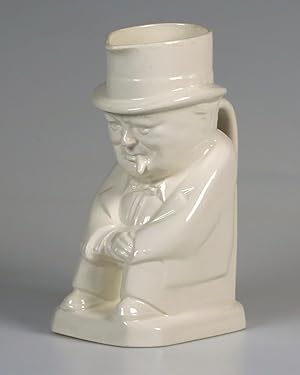 A large, Second World War Toby Jug of Prime Minister Winston S. Churchill produced by Copeland Sp...