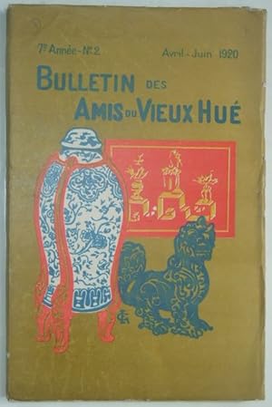 Seller image for Bulletin des amis du Vieux Hu, 7e anne, n2, avril-juin 1920, for sale by LIBRAIRIE L'OPIOMANE