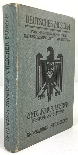 Imagen del vendedor de Deutsches Museum - Von Meisterwerken der Naturwissenschaft und Technik. Amtlicher Fhrer durch die Sammlungen. Mit 128 Abbildungen und 7 Plnen. a la venta por Antiquariat Heiner Henke