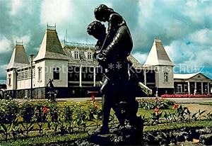 Seller image for Postkarte Carte Postale 73782635 Curepipe Mauritius Statue de Paul et Virginie Htel de Ville for sale by Versandhandel Boeger