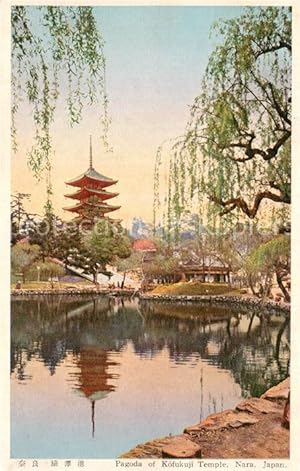 Seller image for Postkarte Carte Postale 73781935 Nara Japan Pagoda of Kofukuji Temple for sale by Versandhandel Boeger