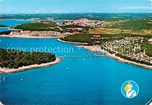 Bild des Verkufers fr Postkarte Carte Postale 73788280 Vrsar Istria Croatia Panorama Kuestenort zum Verkauf von Versandhandel Boeger