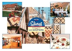 Postkarte Carte Postale 13784910 Beaune 21 Hotel Climat Restaurant La Soupiere