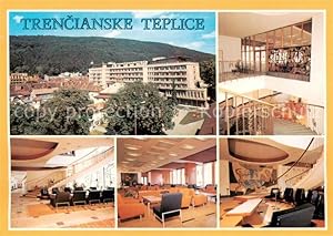 Postkarte Carte Postale 73790390 Trencianske Teplice SK Kurhotel Innenansichten