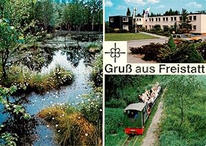 Bild des Verkufers fr Postkarte Carte Postale 73792756 Freistatt Sulingen D-Zug im Wietingsmoor Kanzlei Freistatt Sulingen zum Verkauf von Versandhandel Boeger