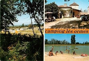 Postkarte Carte Postale 13787452 St-Etienne-de-Villereal Camping Les Ormes Strand Restaurant