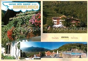 Postkarte Carte Postale 73791107 Tschars Trentino IT Gasthof Hotel Albergo Himmelreich