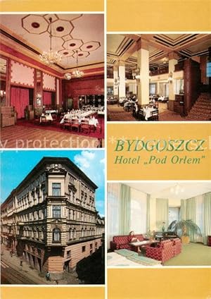 Postkarte Carte Postale 73790477 Bydgoszcz Bromberg Westpreussen PL Hotel Pod Orlem Restaurant Fr...