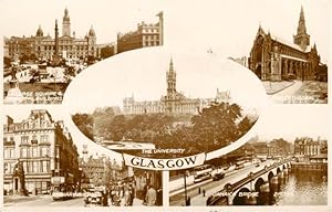 Bild des Verkufers fr Postkarte Carte Postale 73796933 Glasgow Scotland UK George Square Municipal Buildings Cathedral Univer zum Verkauf von Versandhandel Boeger