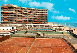 Postkarte Carte Postale 73790792 La Manga del Mar Menor ES Playa Hotel Entremares Piscina Tennis