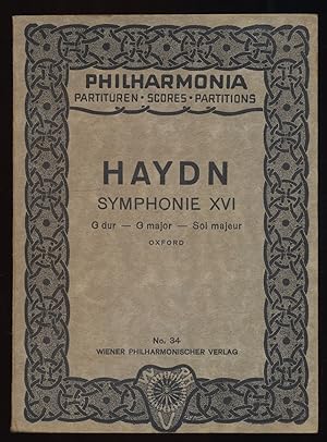 Symphonie XVI : G dur, G major, Sol majeur. Philharmonia 34 - Partituren.
