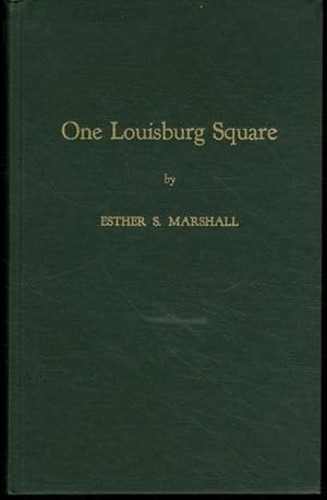 Imagen del vendedor de ONE LOUISBURG SQUARE. a la venta por Lavendier Books