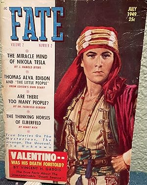 Fate Magazine; True Stories on the Mysterious, The Strange, The Unusual, The Unknown July 1949 Vo...