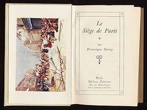 Le Siège de Paris / Francisque Sarcey