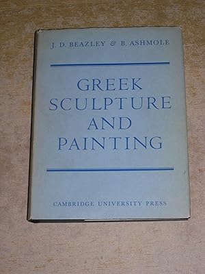 Seller image for Greek Sculpture and Painting To The End Of the Hellenistic Period for sale by Neo Books