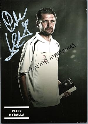 Bild des Verkufers fr Original Autogramm Peter Hyballa Sturm Graz /// Autograph signiert signed signee Saison 2012 / 2013 zum Verkauf von Antiquariat im Kaiserviertel | Wimbauer Buchversand