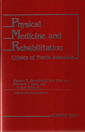 Image du vendeur pour Volume 12, Issue 3: Physical Medicine and Rehabilitation Clinics of North America Disability Evaluation mis en vente par Fundus-Online GbR Borkert Schwarz Zerfa