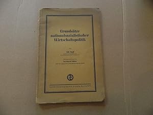 Grundsätze nationalsozialistischer Wirtschaftspolitik